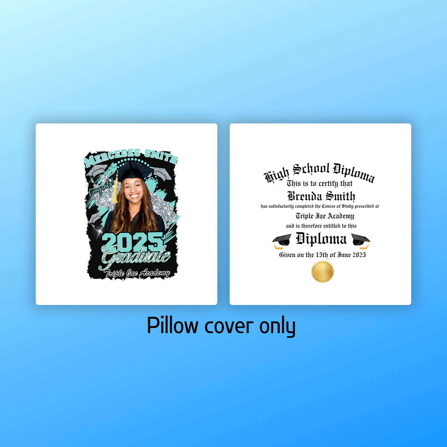 Custom Graduation Pillow
