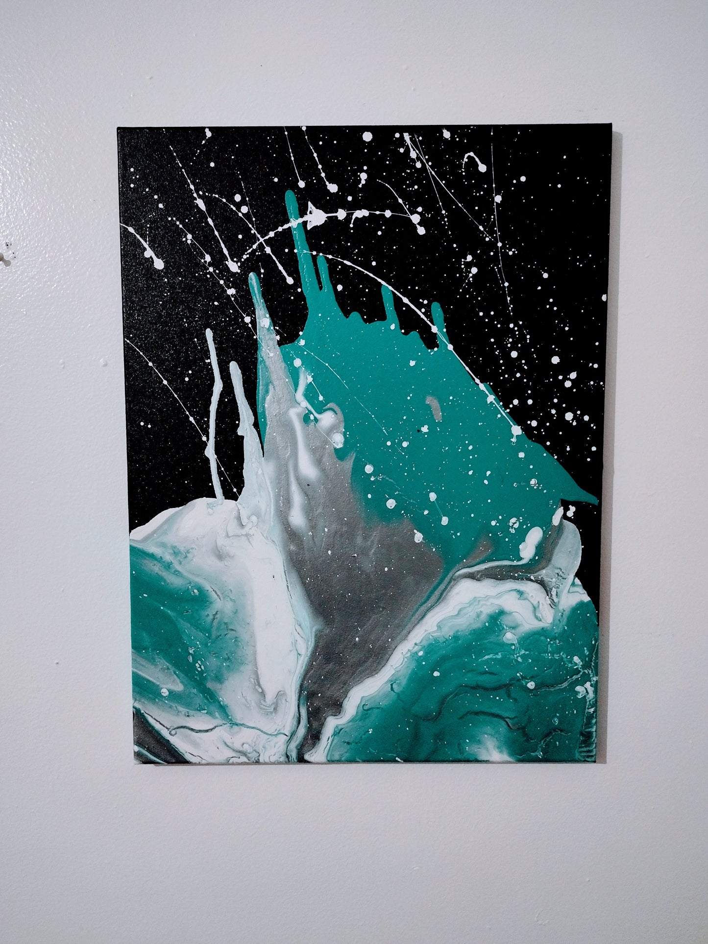 "Mystery Mountain" canvas