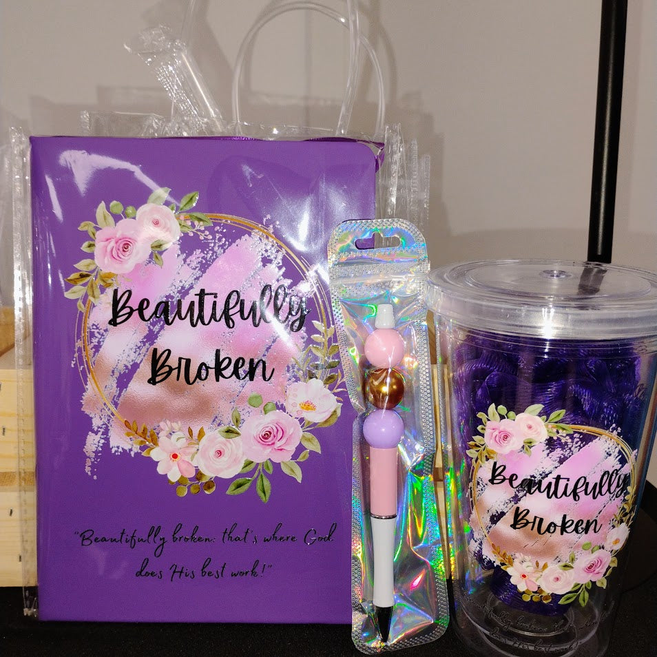 "Beautifully Boken" Journal Set