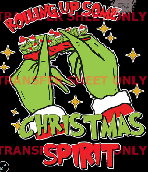 Rollin' up some Christmas spirit