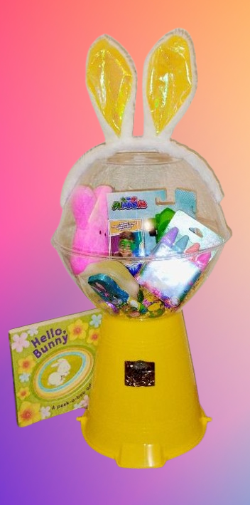 Easter Gumball Machine Gift Baskets