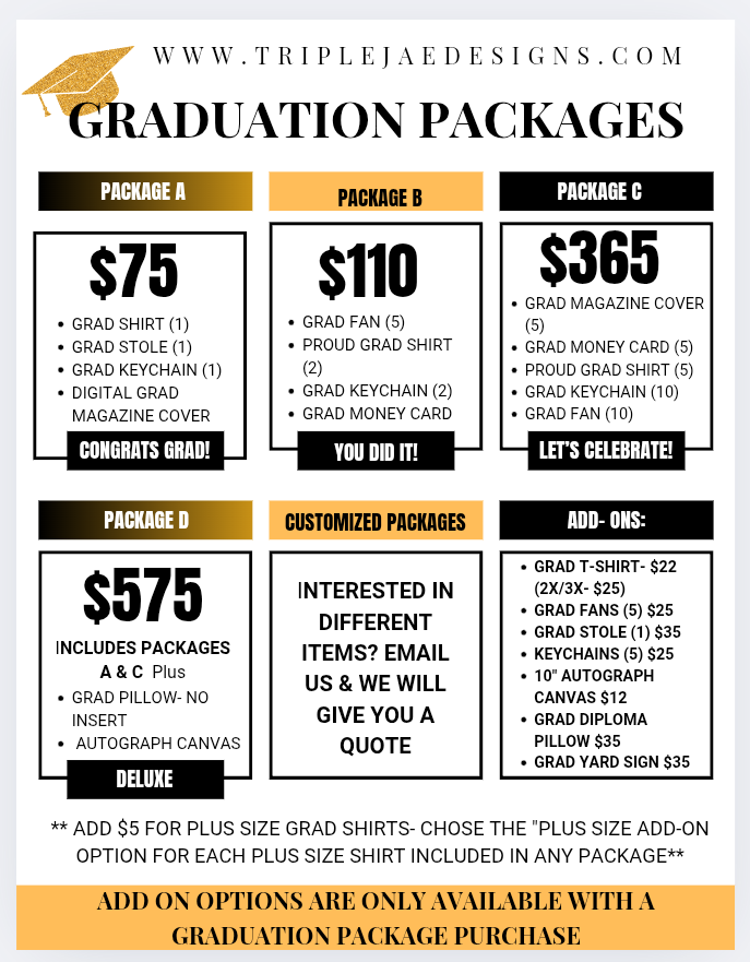 Graduation packages