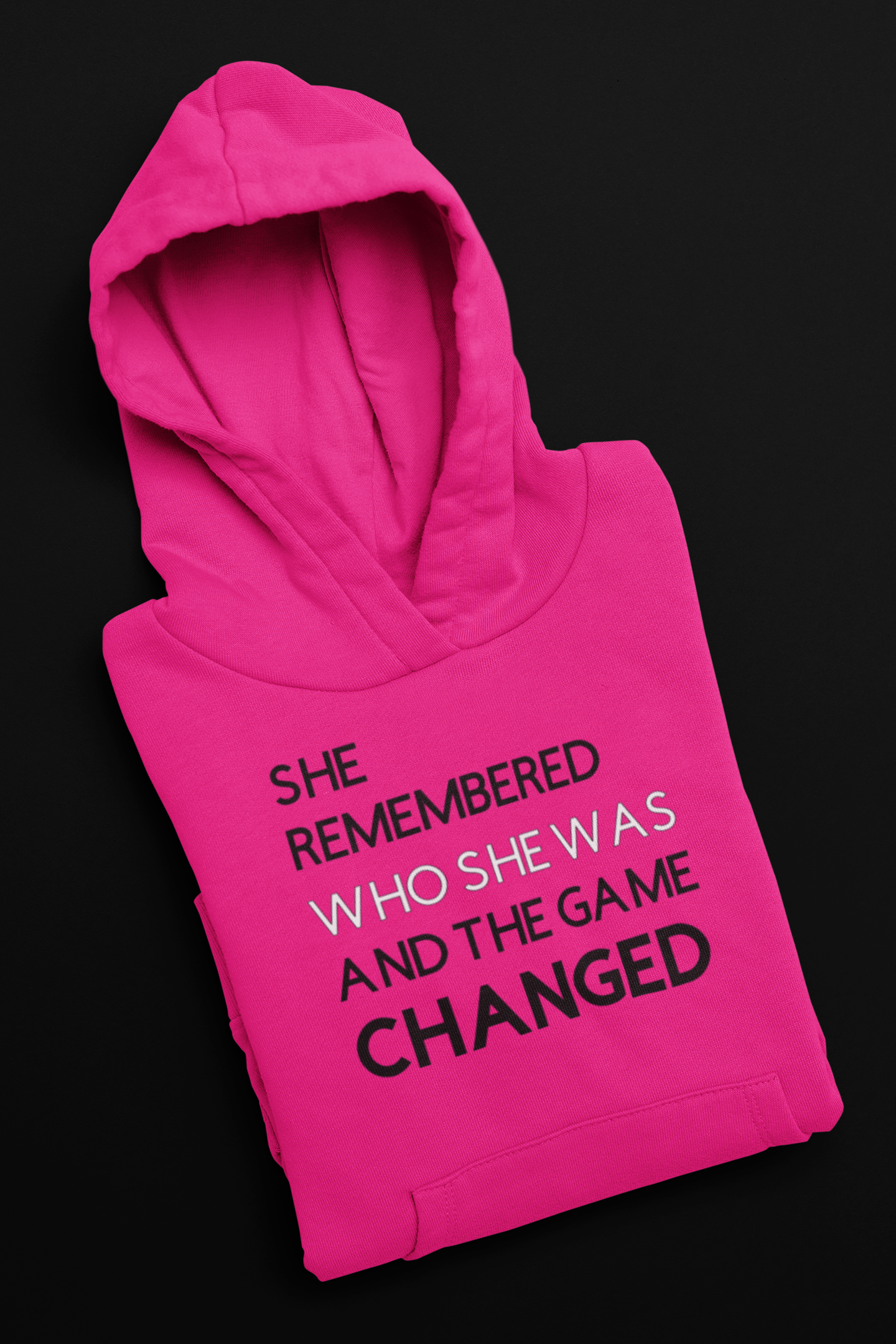 She remembered who she was Pullover Hoodie