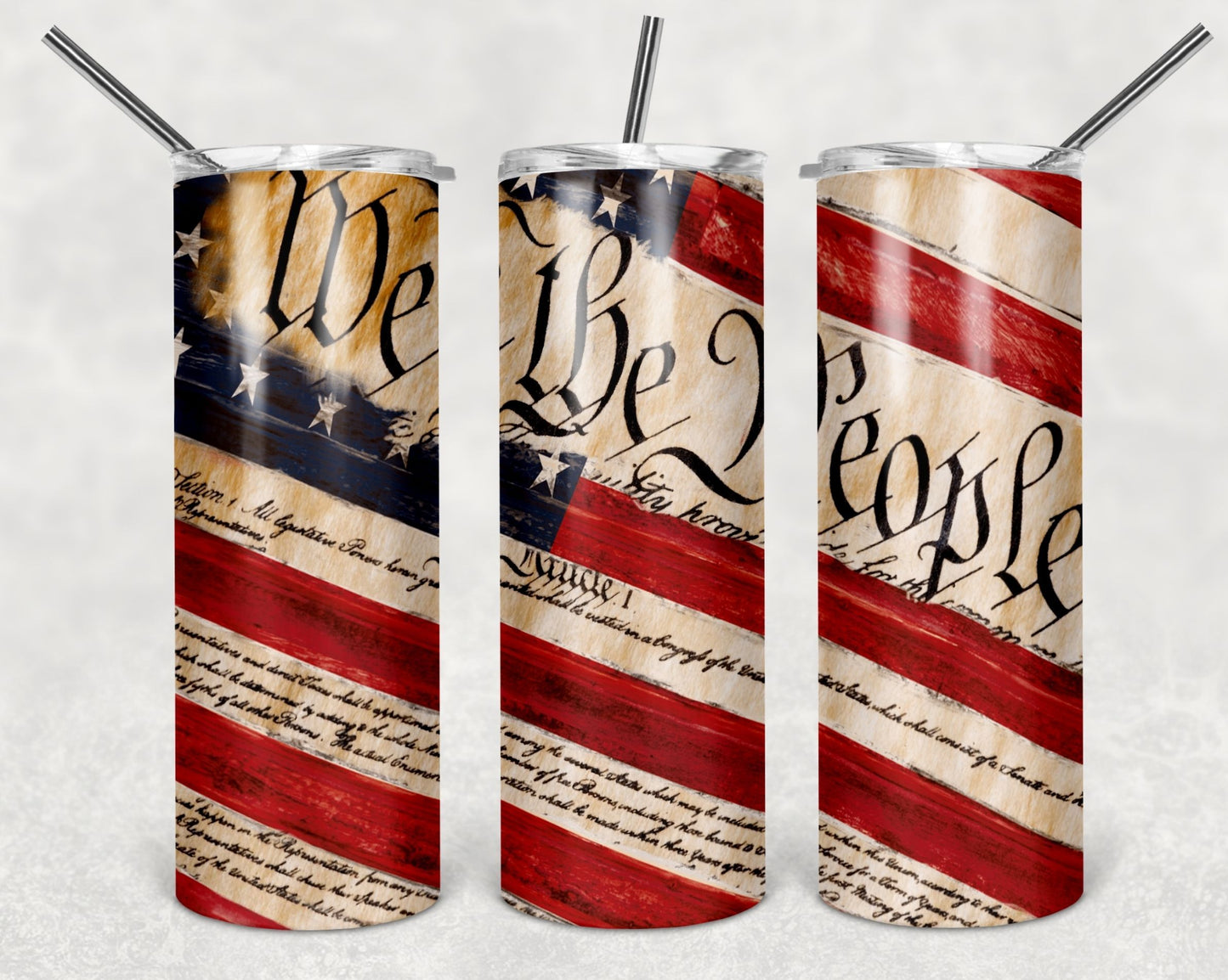 Full wrap Glitter Tumblers
