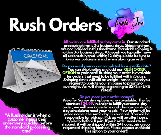 Rush My Order!