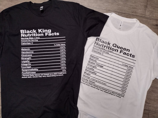 Black King/Black Queen T-shirt