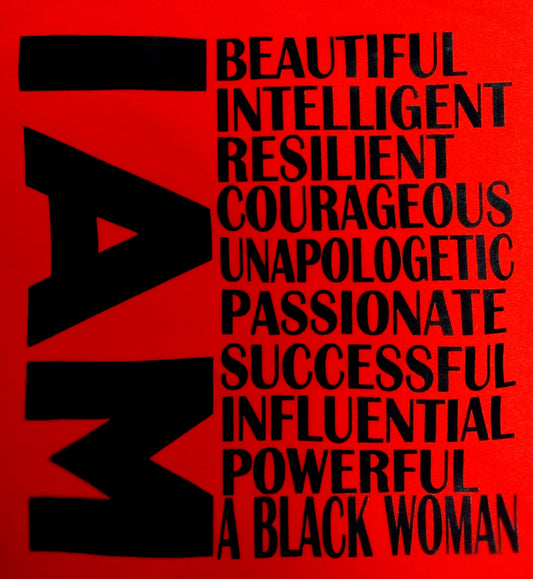 I am -Black woman Tee
