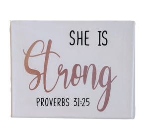 She is Strong- canvas