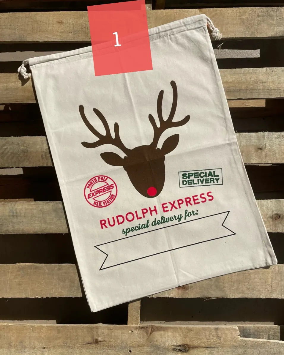 Custom Santa sacks