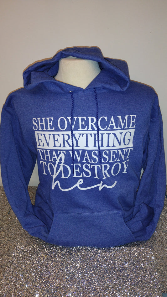 She overcame everything