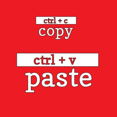 Copy & Paste T-shirt set