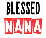 "Blessed" Personalized T-shirt