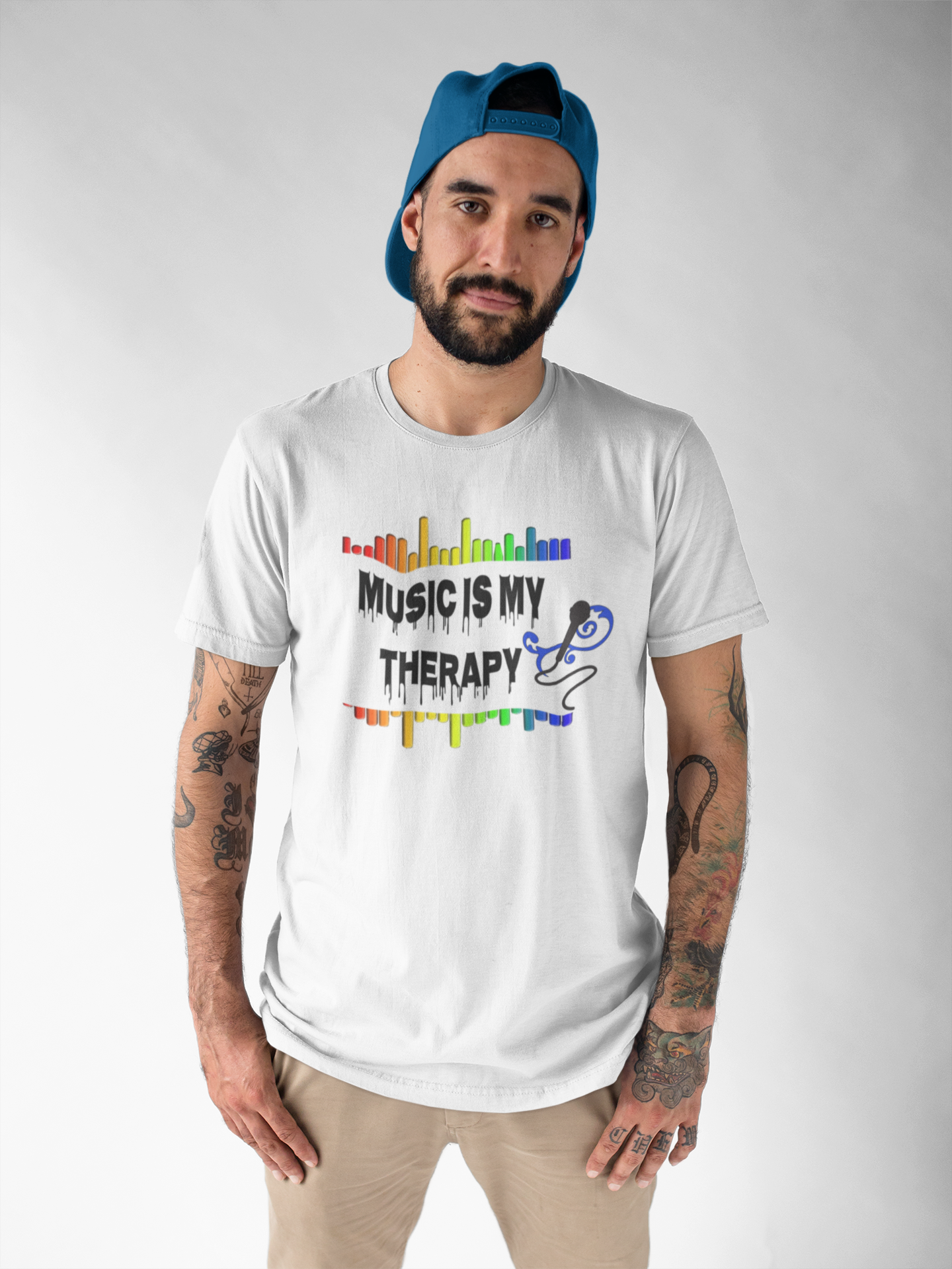 Music is my Therapy- T-shirt