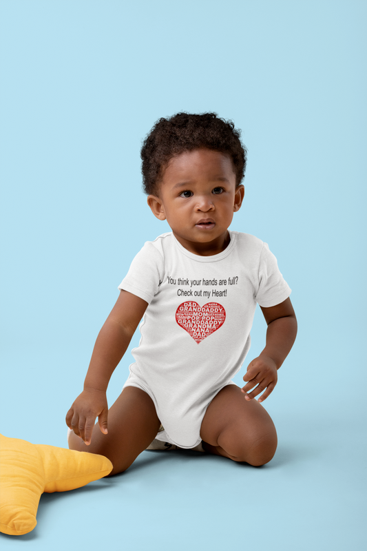 "My heart is full"-Personalized T-shirt