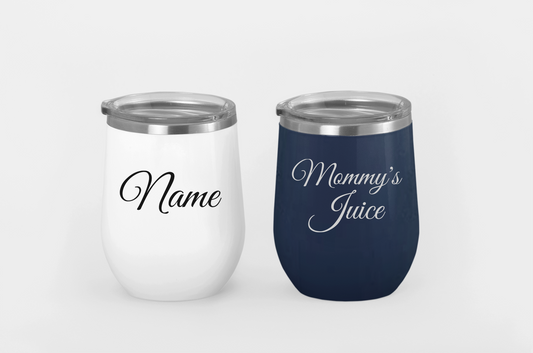 Powder coated Wine tumbler