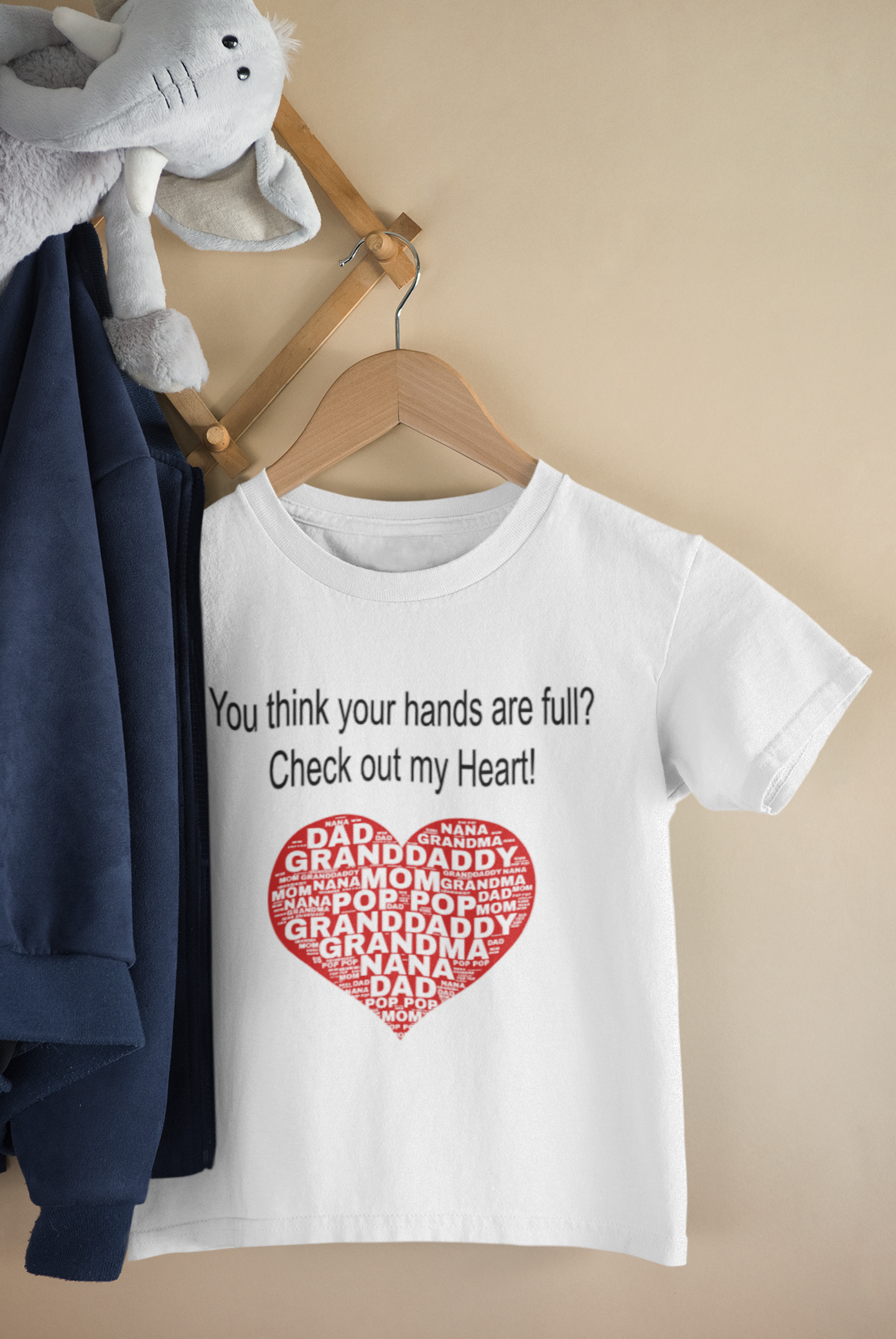 "My heart is full"-Personalized T-shirt