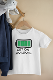 Battery level T-shirt set