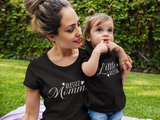 Mommy & Me- Little Blessing T-shirt set