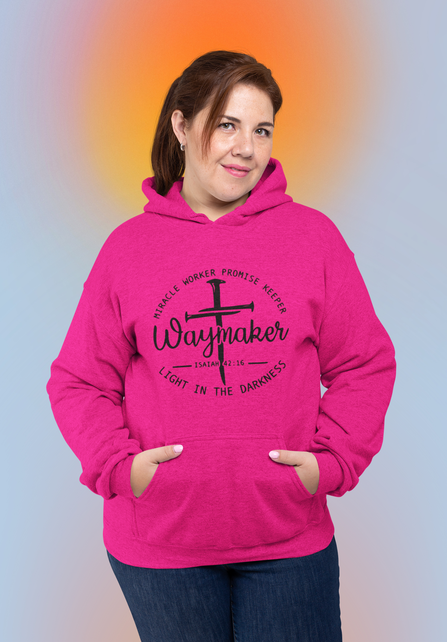 Waymaker- Cross Pullover Hoodie