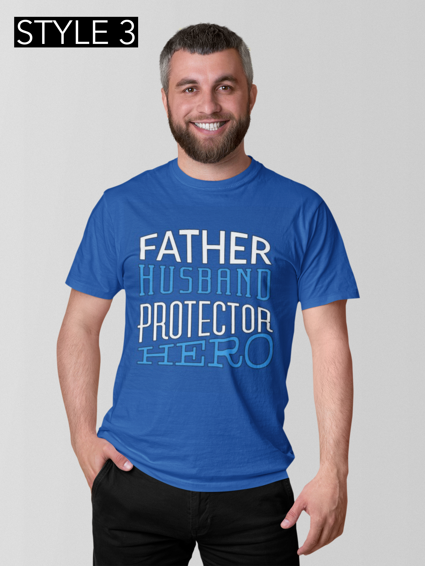 Father Husband Hero Protector T-shirt
