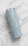 Painted crackle Tumbler-