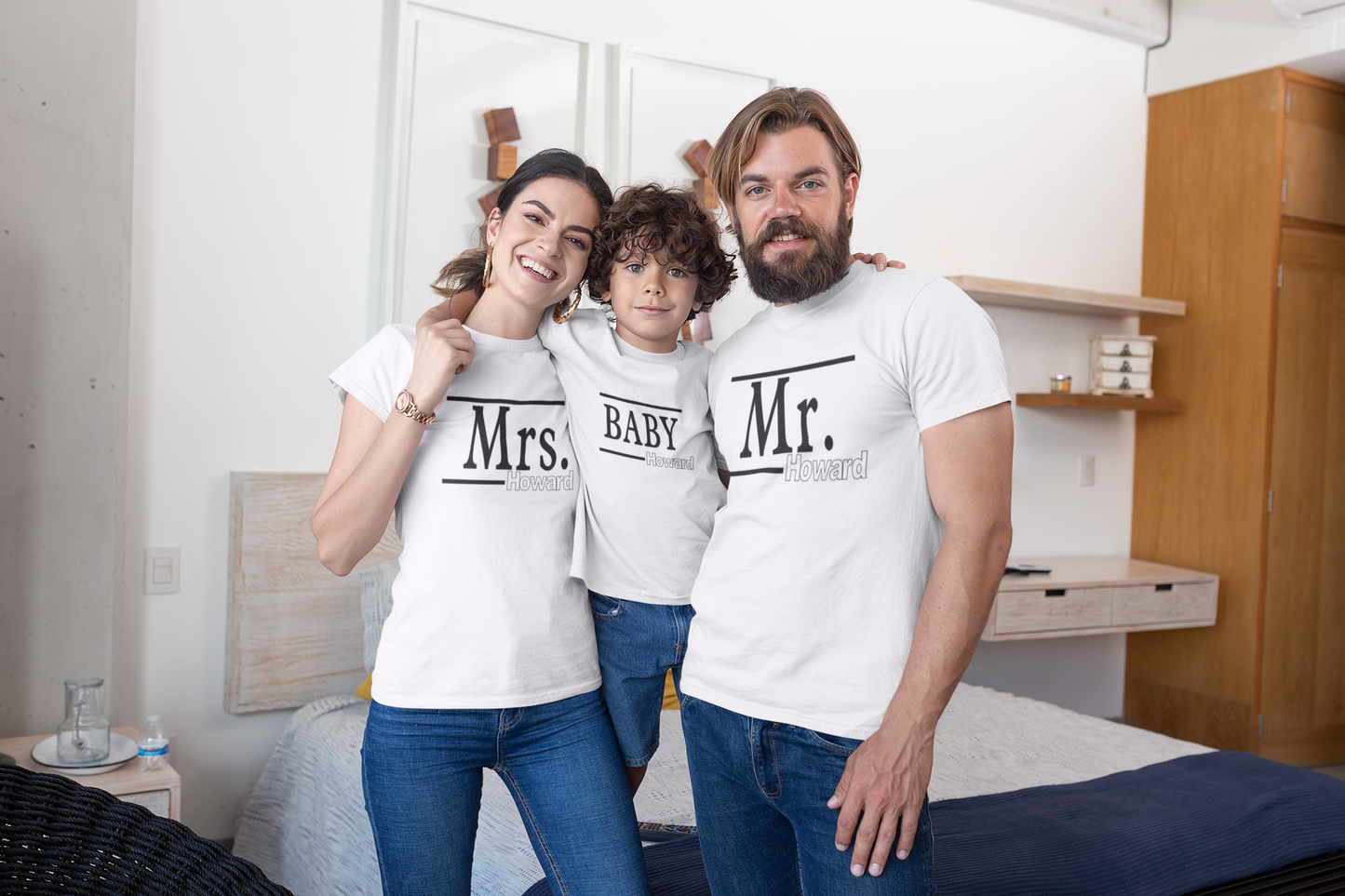 Family Title T-Shirt set