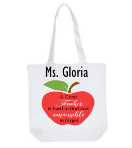 A Great Teacher Tote bag