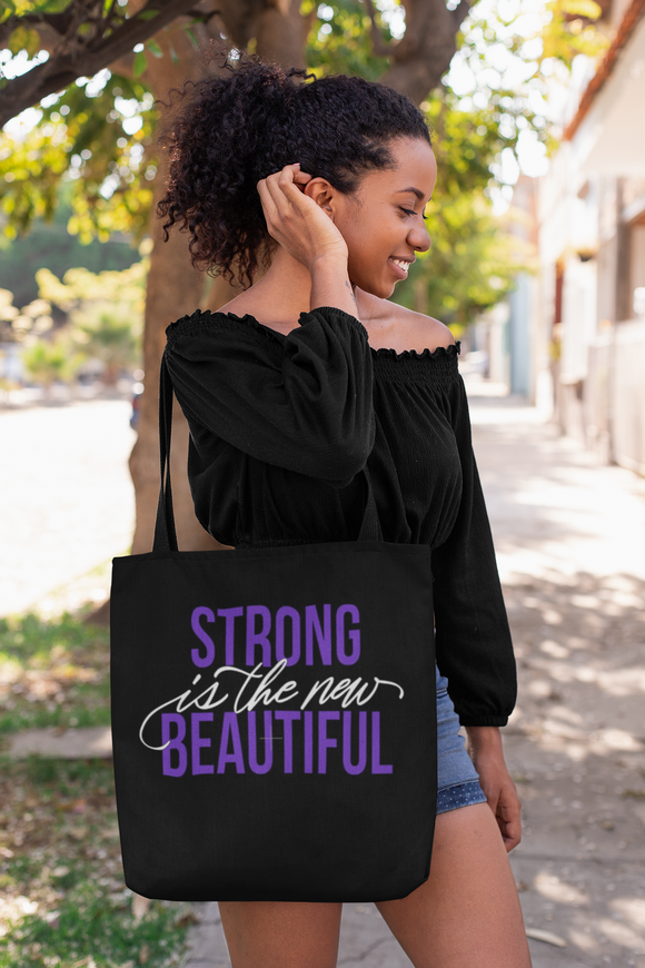 Strong is the nee beautiful tote bag
