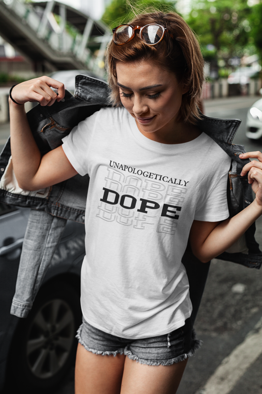 Unapologetically Dope- women's T-shirt