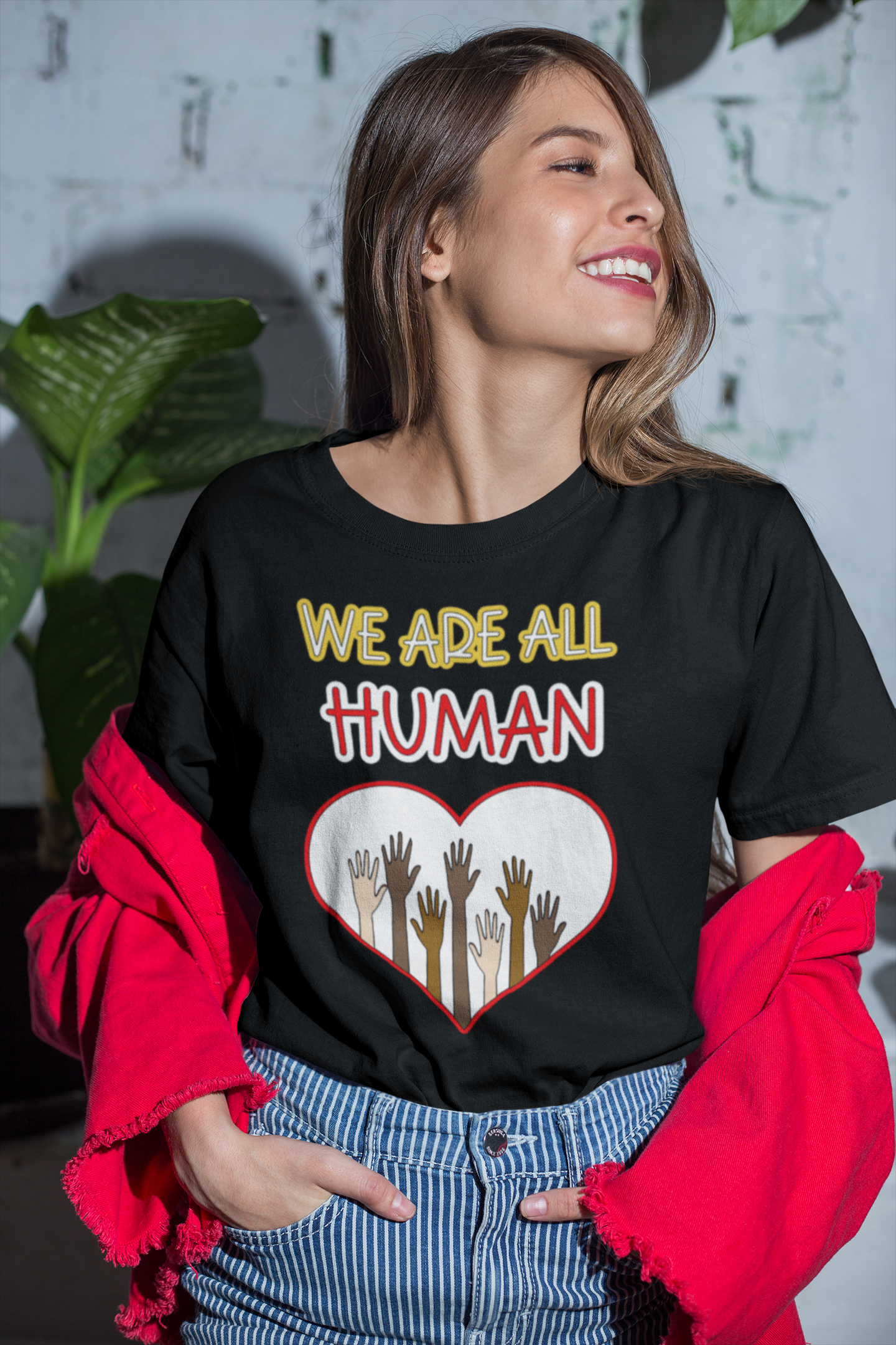 We are Human T-shirt