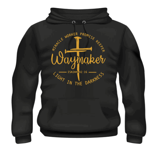 Waymaker- Cross Pullover Hoodie